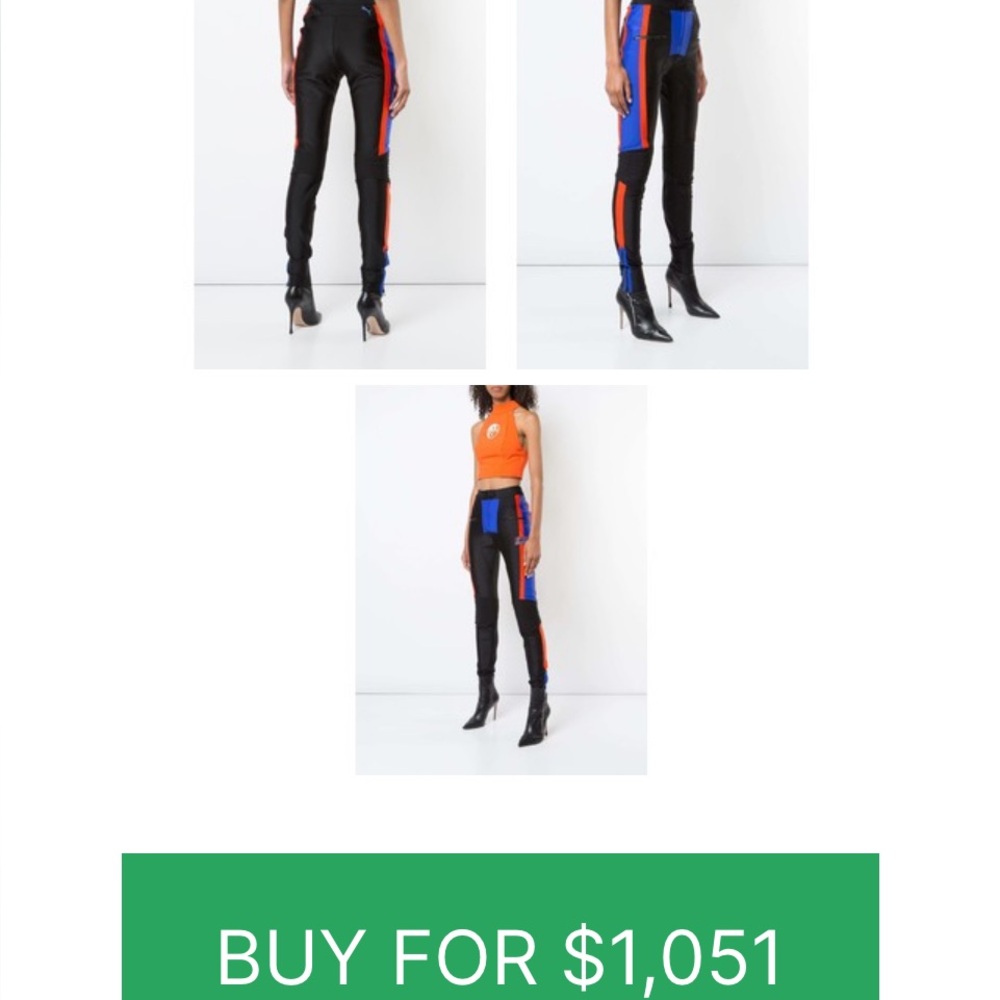 Scuba Panel Biker Leggings by Fenty X Puma. NWT! Rare and HTF $$